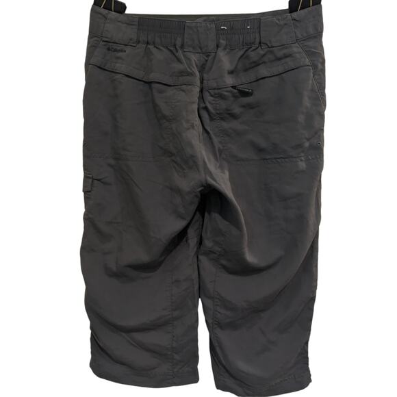 Columbia Grey Omni-Shade Packable Hiking Camping Capri Size 6 - Picture 4 of 4